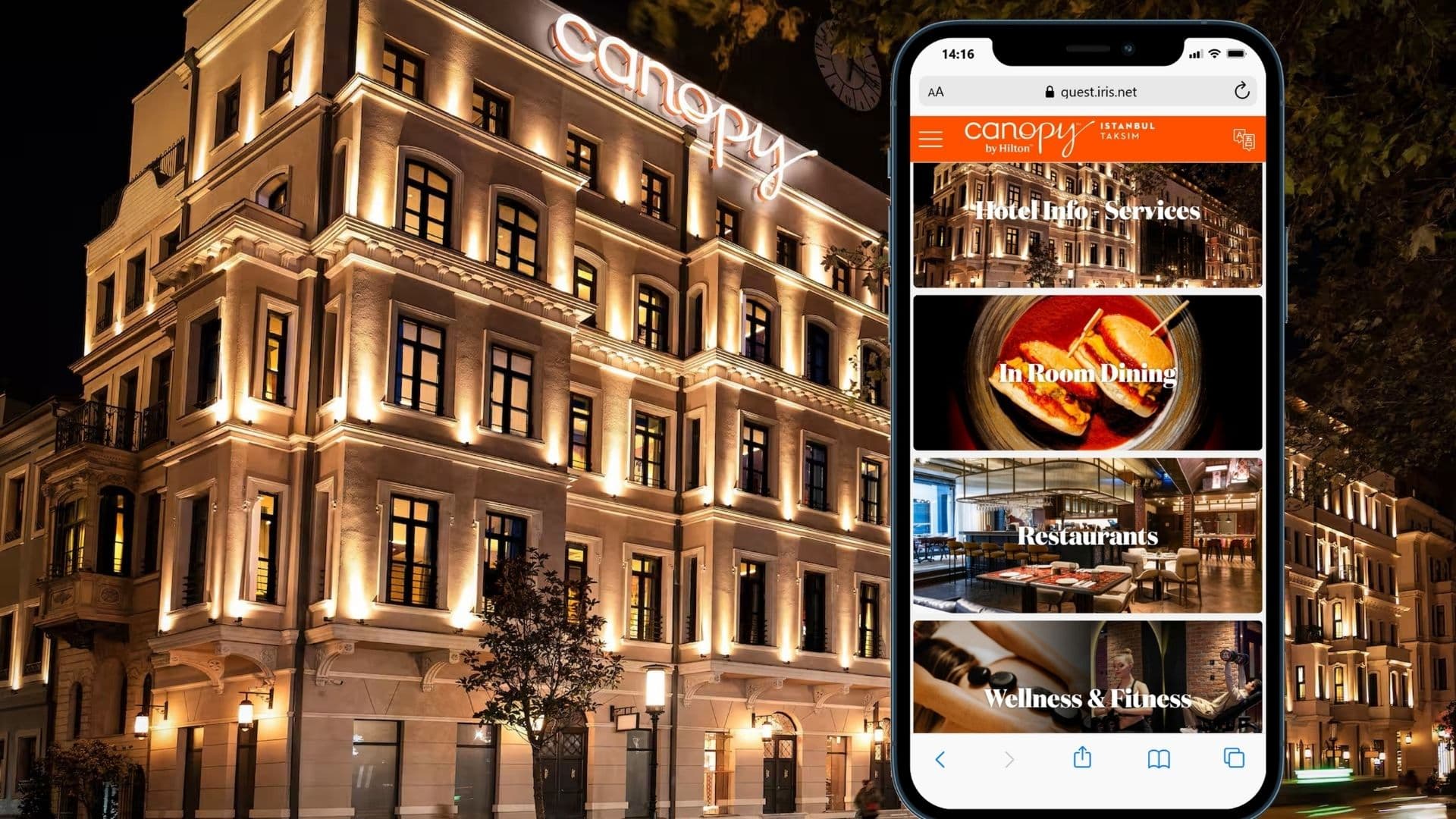 Canopy by Hilton Istanbul Taksim Partners with IRIS to Enhance Guest Journey with Digital Guest Directory Solution
