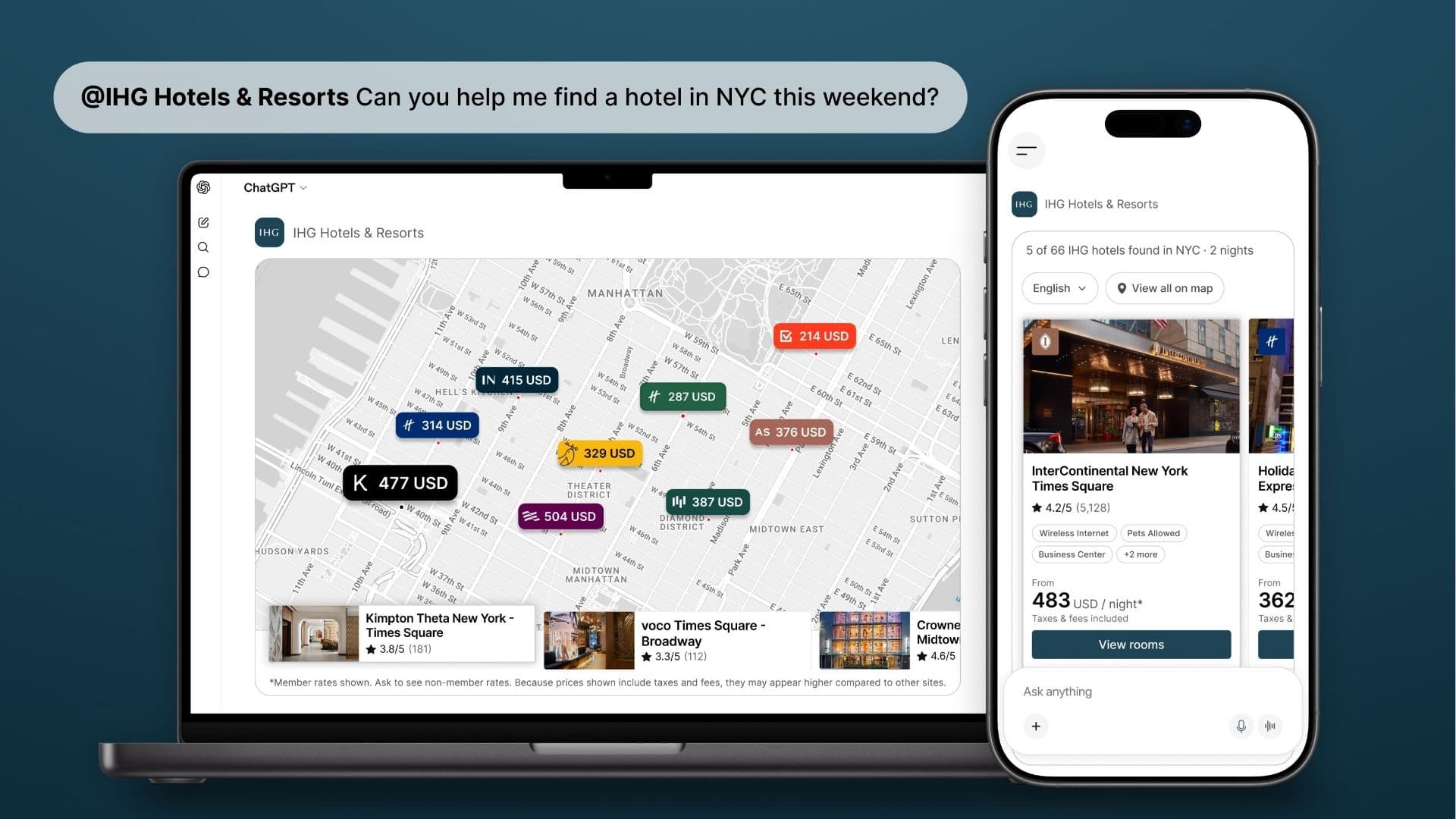 IHG Hotels & Resorts Advances Conversational AI Search Capabilities