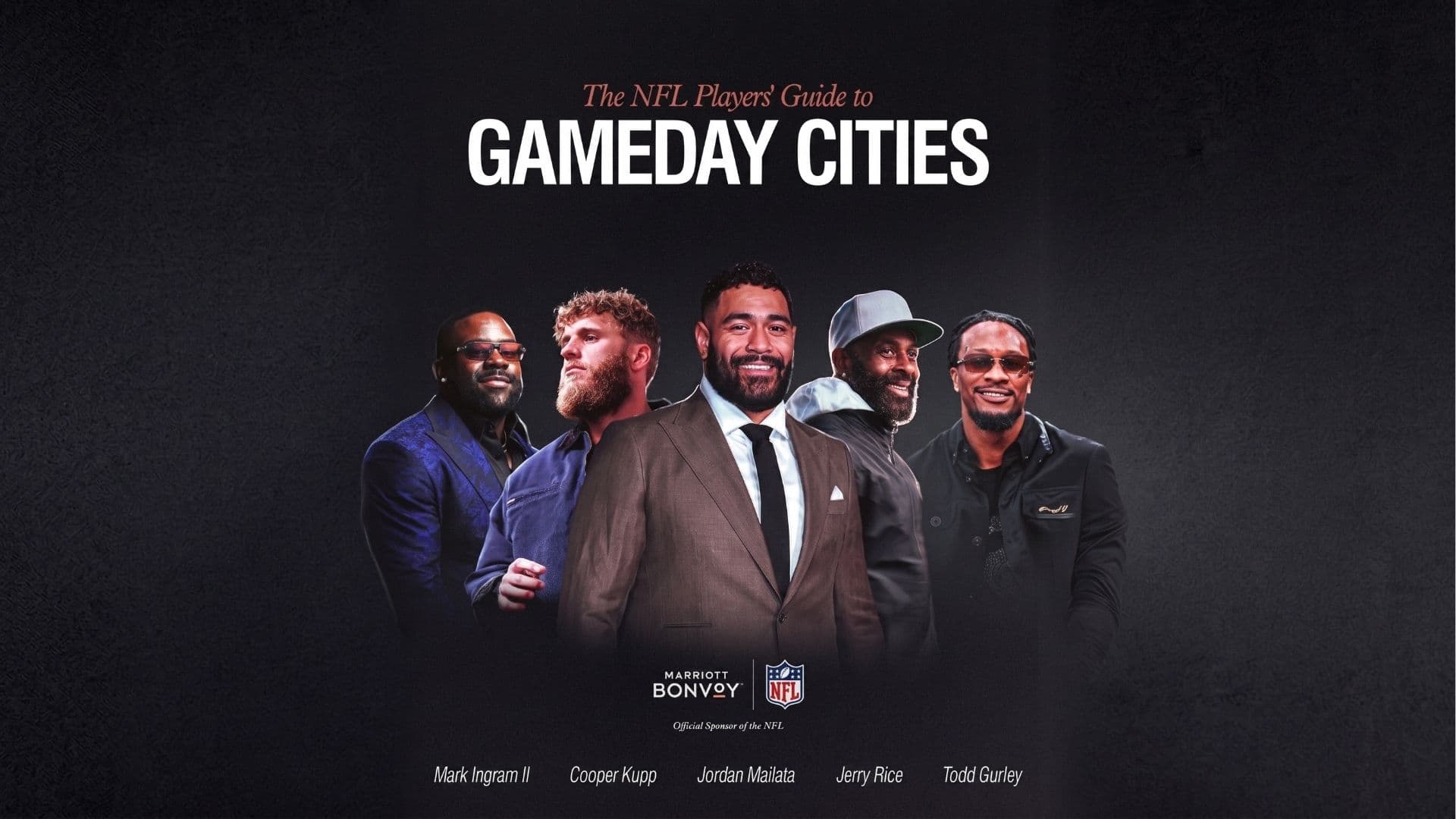 Marriott Bonvoy and NFL Stars Launch 37 Player-Curated City Guides